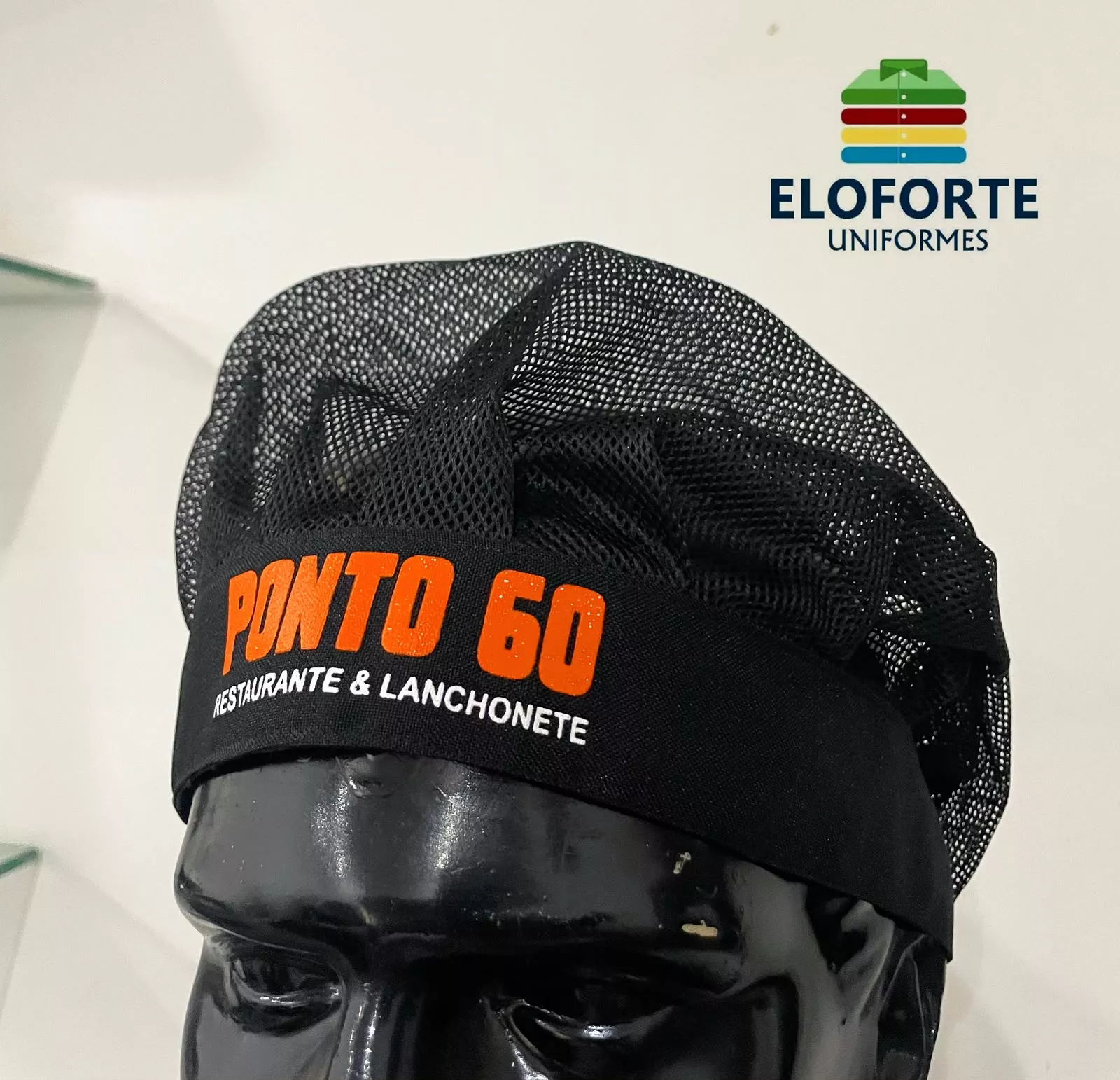 Touca profissional personalizada